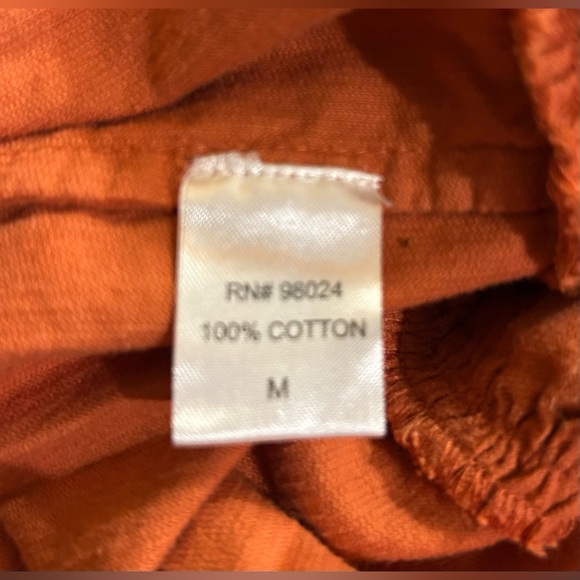 House of Harlow by Nicole Richie Elegant Rust Tone Ruffle Mini Dress - Picture 8 of 8